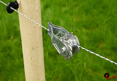 Electric fencing line tensioners, farm supplies for sale Ireland, fencing supplies for sale, end of line tensioner for sale, electric fencing Ireland