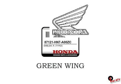 HONDA WING DECALS , Honda Atv Decals , Honda Quad Stickers